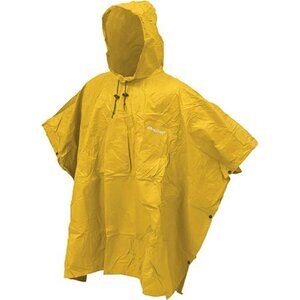 FROGG TOGGS Waterproof Raincoat Breathable Rain Poncho Coat Adult Unisex YELLOW